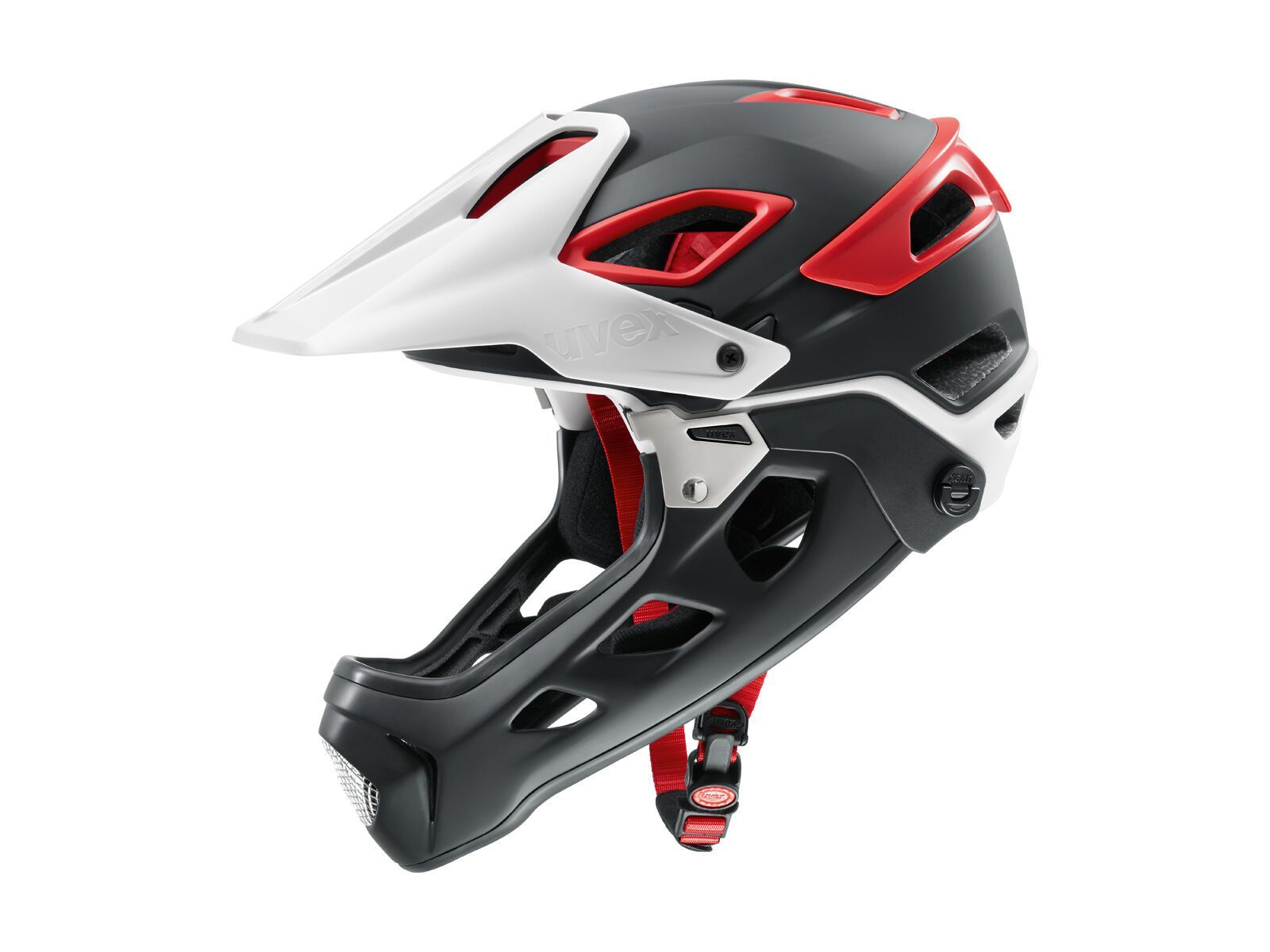 uvex jakkyl hde, red-black mat - Bild 1