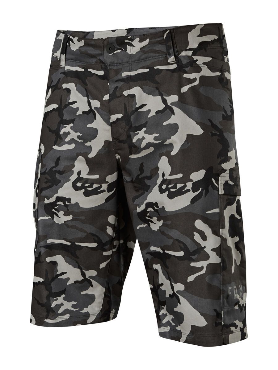Fox Sergeant Camo Short with Liner, black camo - Bild 1