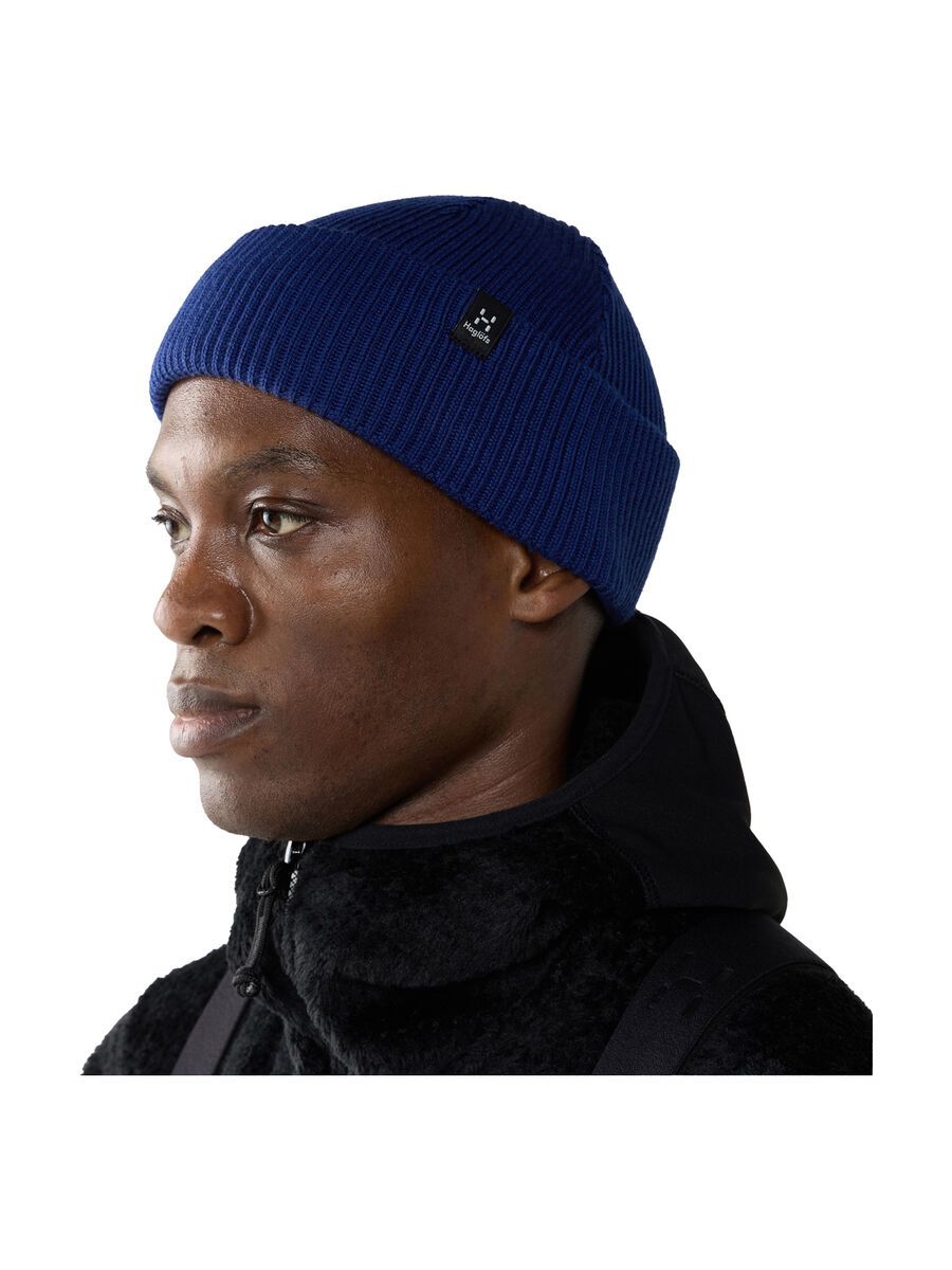 Haglöfs Vassi Beanie, evening blue - Bild 6