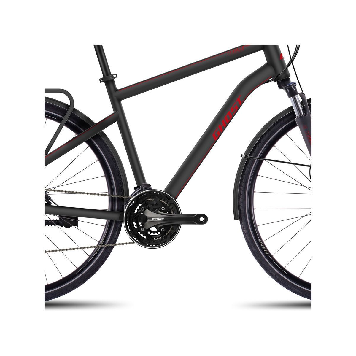 Ghost Square Trekking 6, black/red - Bild 3