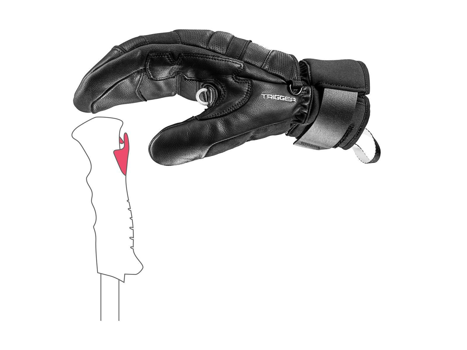 Leki Epicon TR Mitt, black - Bild 6