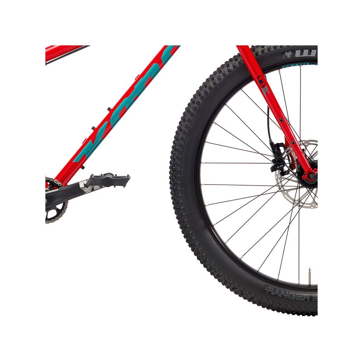 Kona Unit X, gloss red & black w/ green & black decals - Bild 4