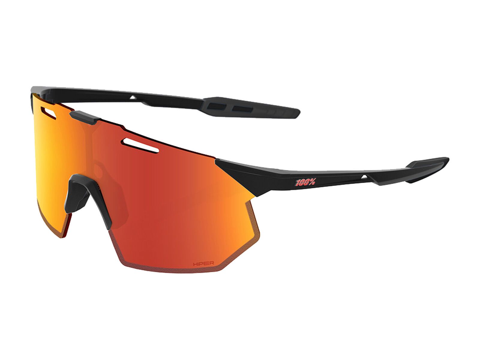 100% Hypercraft SQ, HiPER Red ML Mirror / soft tact black - Bild 1