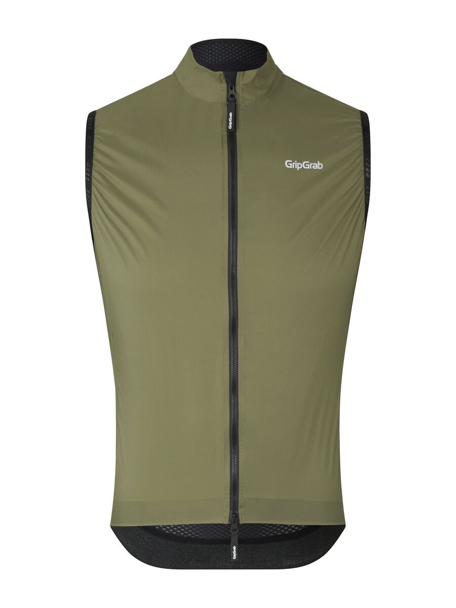 GripGrab PACR Windproof Lightweight Vest, olive green - Bild 2