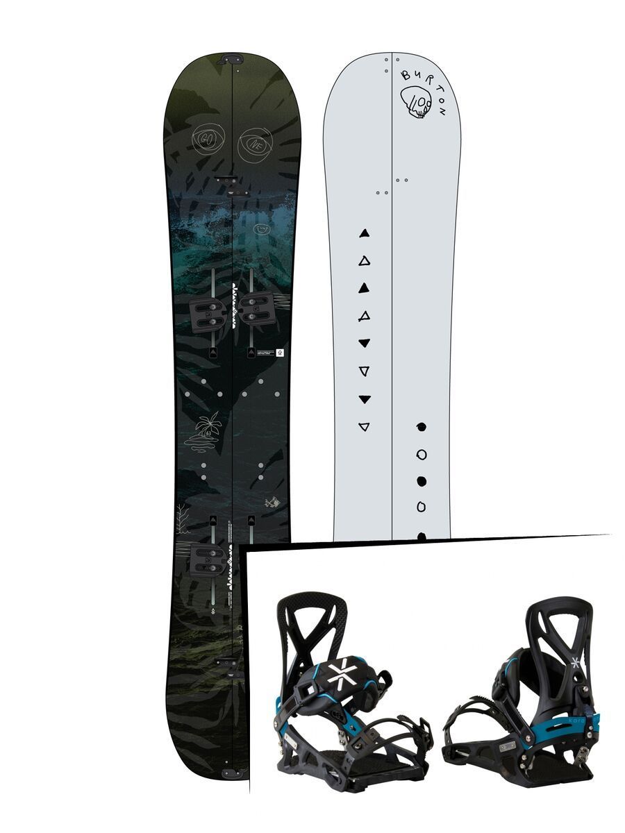 Set: Burton Flight Attendant Split 2019 + Karakoram Prime Connect S (2255806S) - Bild 1