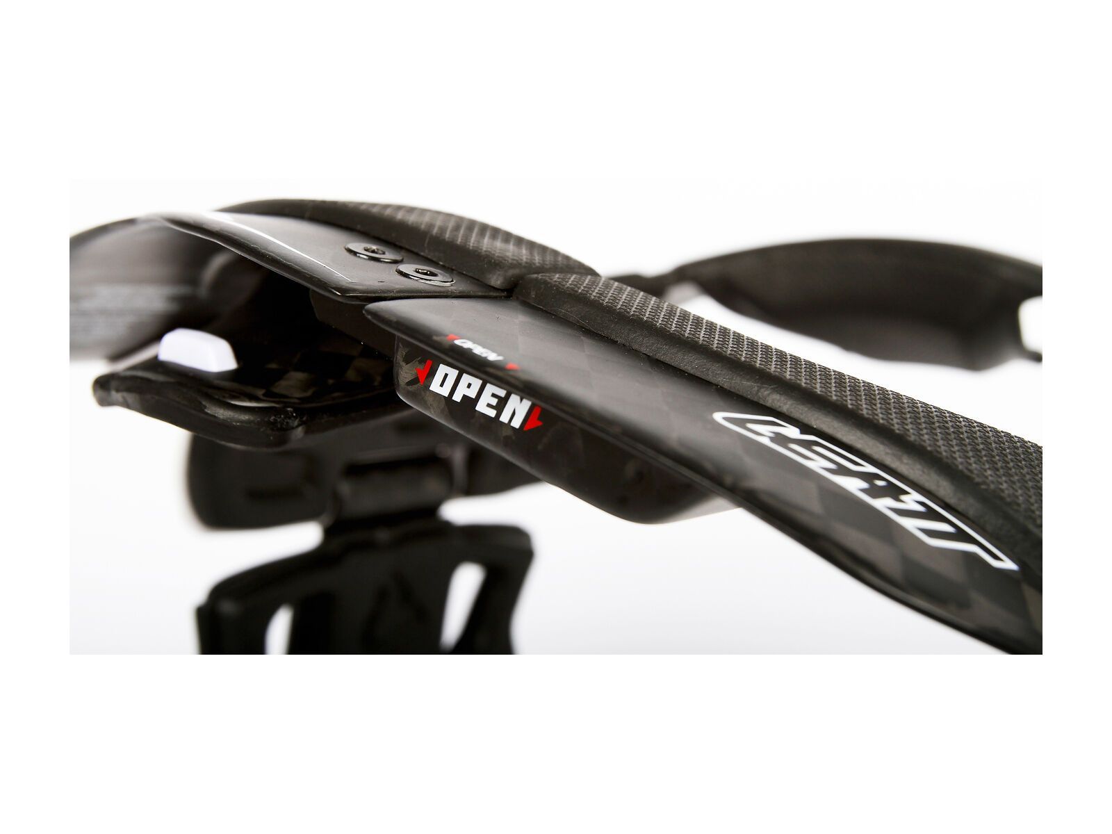 Leatt Neck Brace DBX 6.5 Carbon, black/white - Bild 5