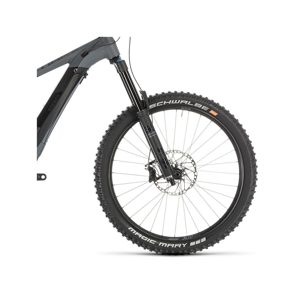 Cube Stereo Hybrid 160 SL 500 Kiox 27.5, black´n´grey - Bild 2