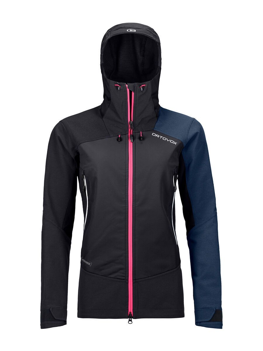 Ortovox Westalpen Softshell Jacket W, black raven - Bild 1