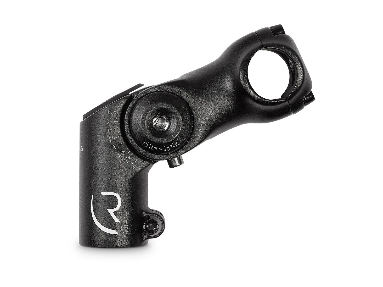 Cube RFR erhöhter verstellbarer Vorbau Trekking (25,4 mm), black - Bild 1