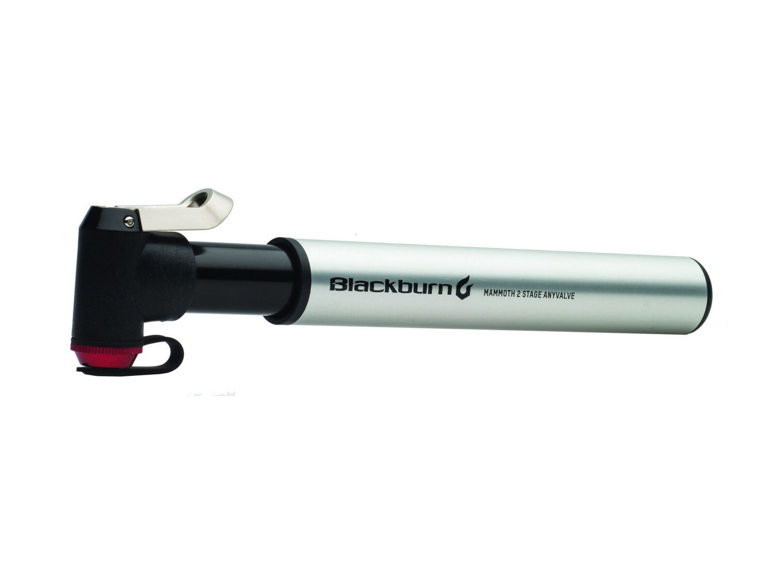 Blackburn Mammoth 2Stage AnyValve Mini-Pump, silber - Bild 1