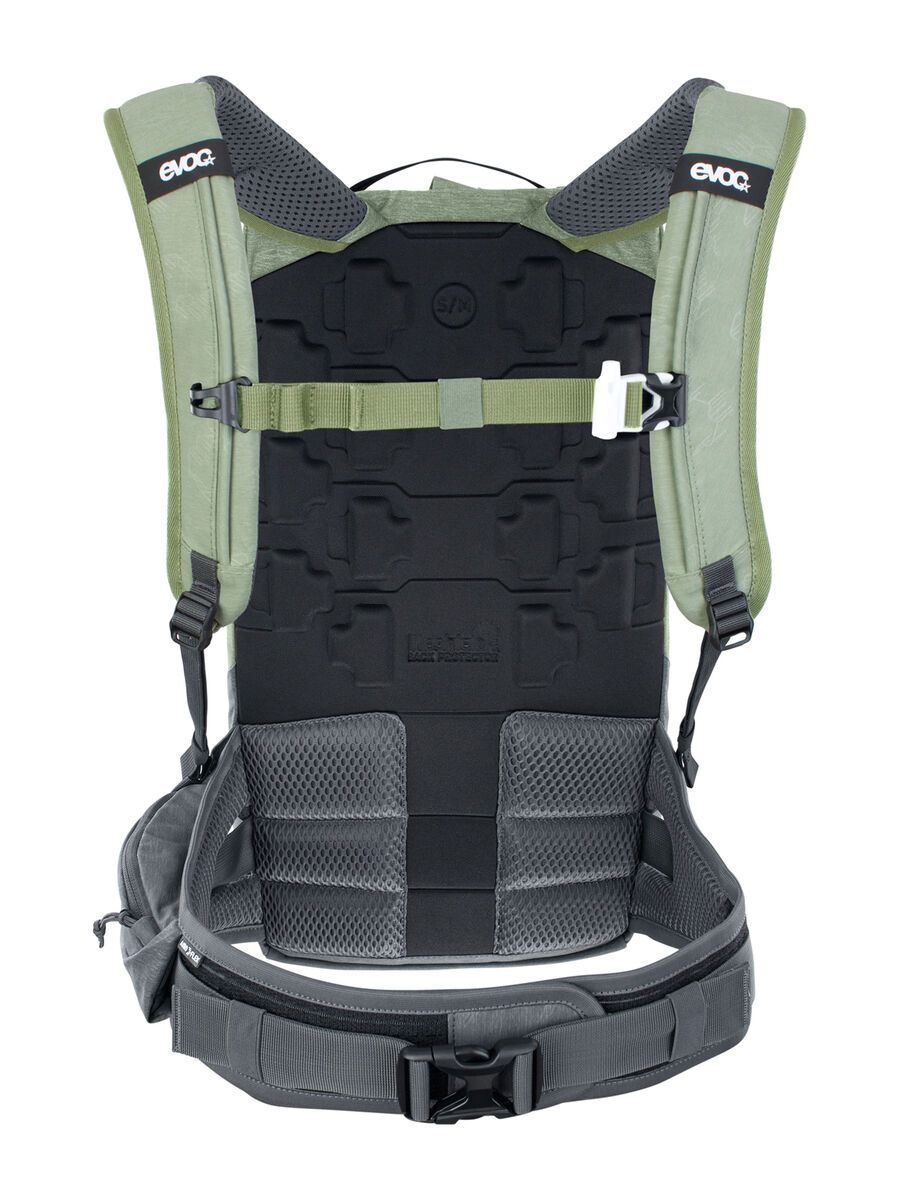 Evoc Trail Pro 10 - S/M, light olive/carbon grey - Bild 8