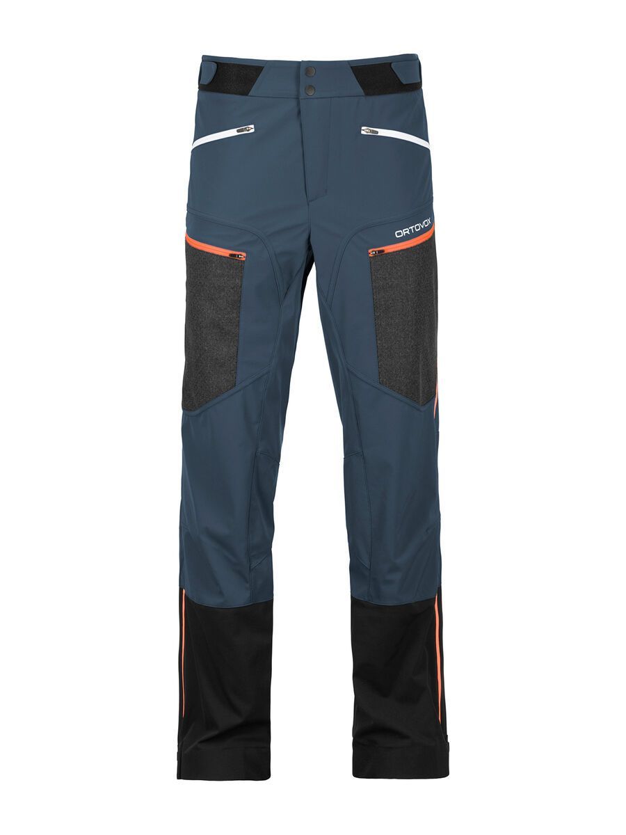 Ortovox Merino Naturtec Plus Pordoi Pants M, night blue - Bild 1