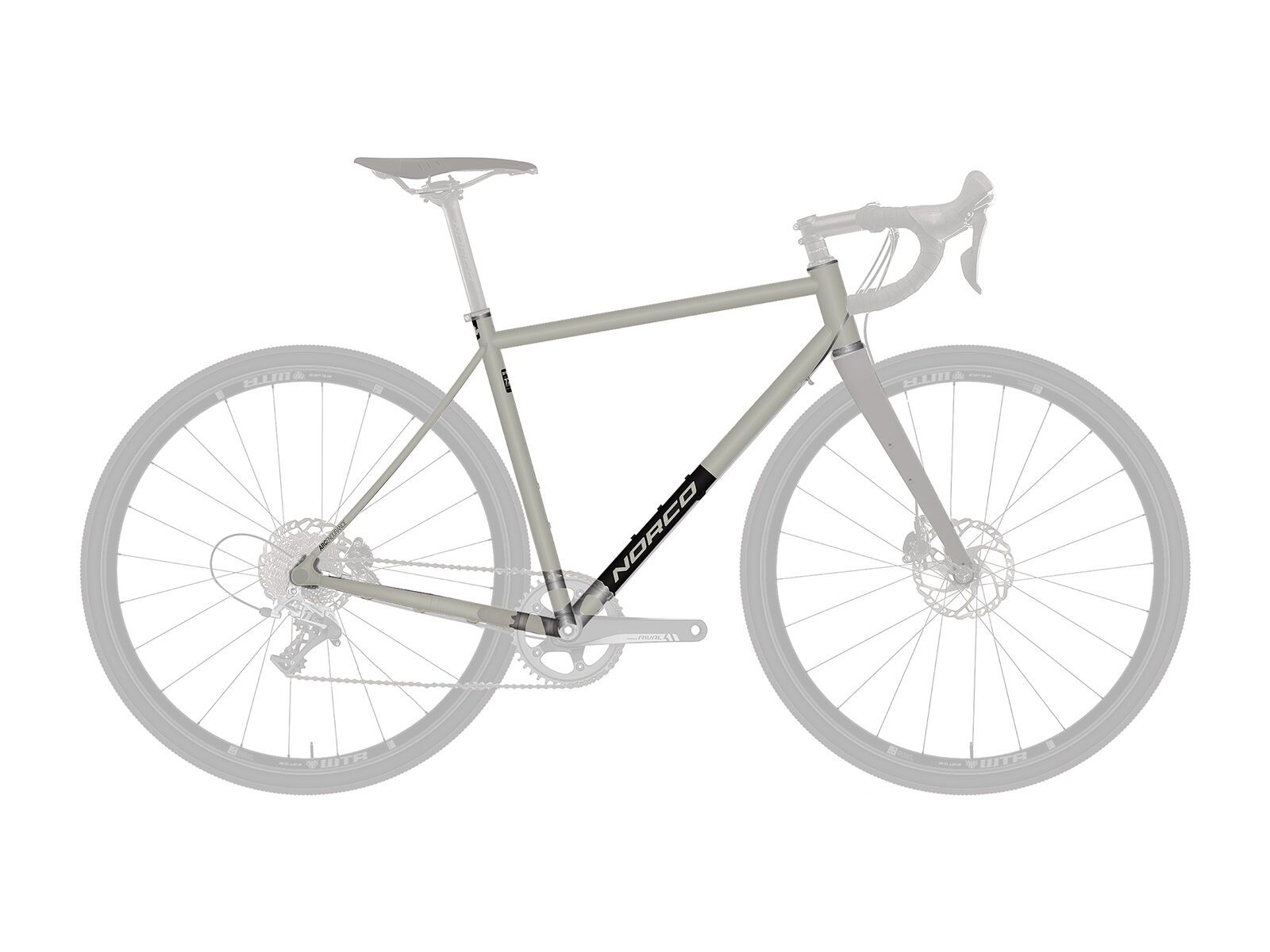 Norco Search XR-S Frame & Fork 650B, grey - Bild 1