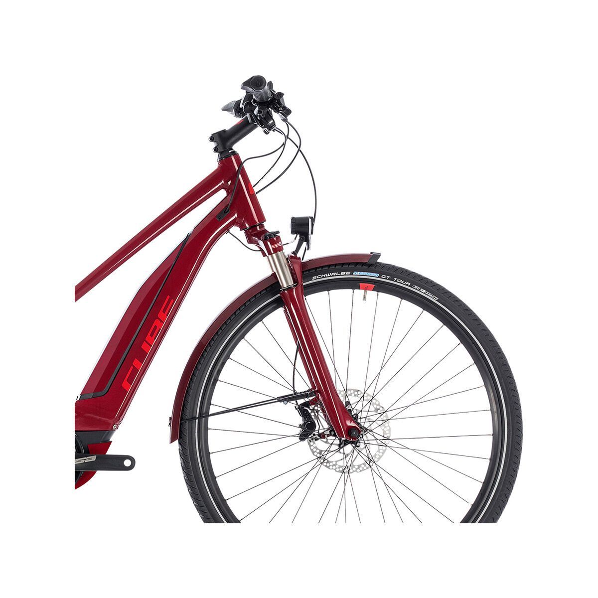 Cube Touring Hybrid EXC 500 Trapeze, darkred´n´red - Bild 7