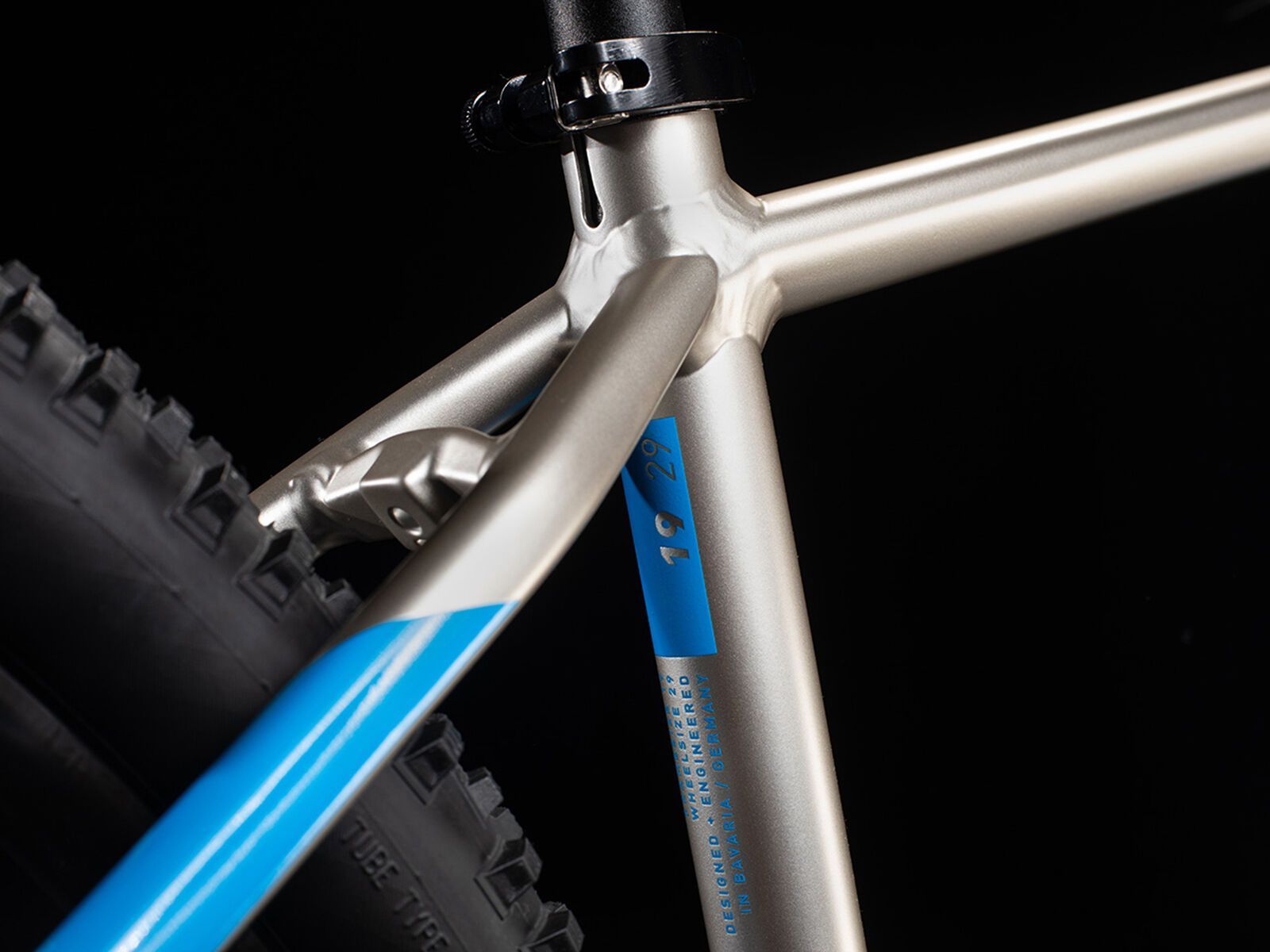 Cube Attention 27.5, titanium´n´blue - Bild 5