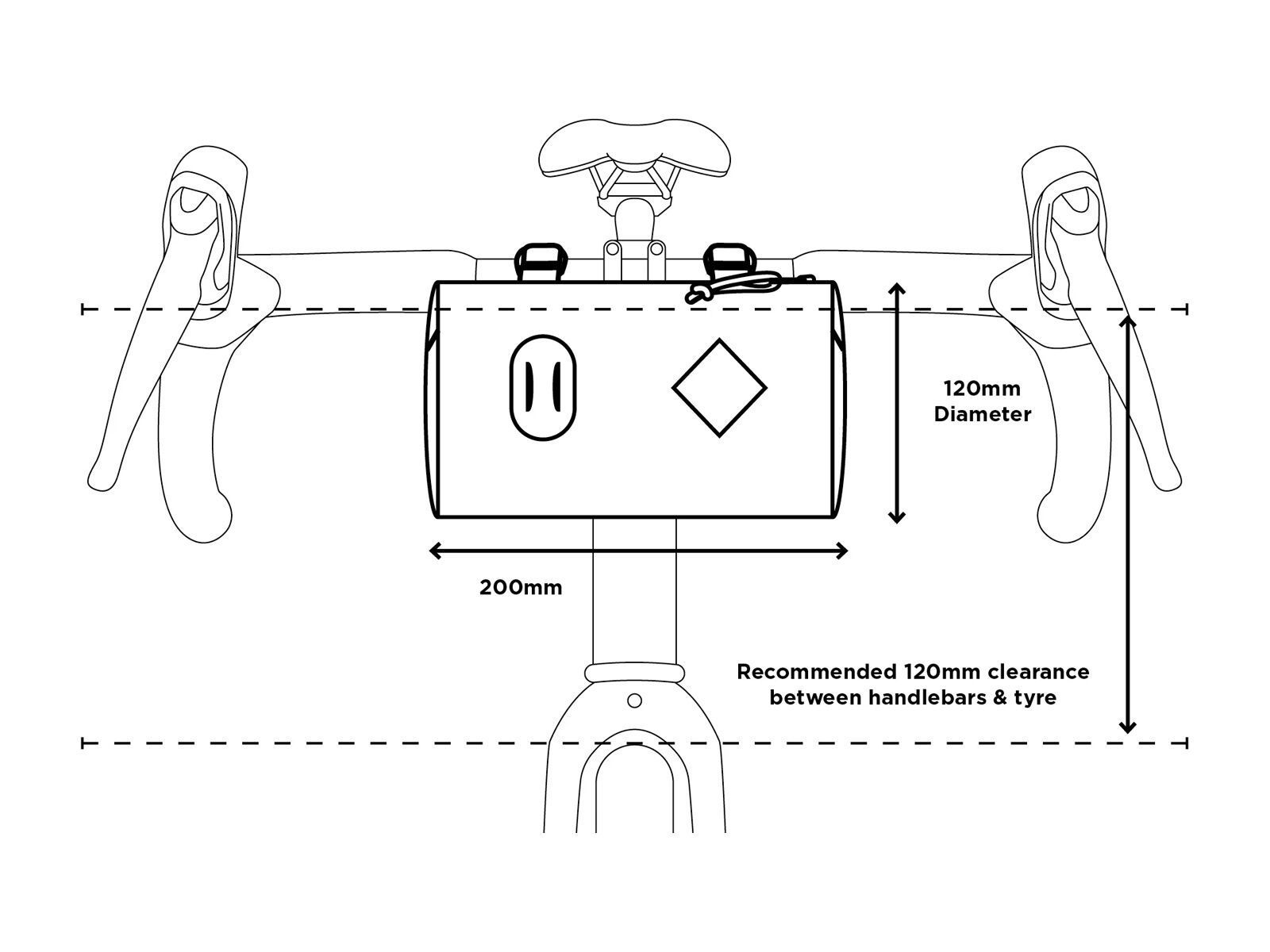 Restrap Canister Bag - 1.5 L, olive - Bild 7