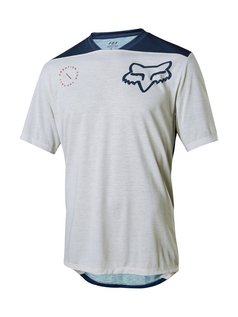 Fox Indicator SS Asym Jersey, cloud grey - Bild 1