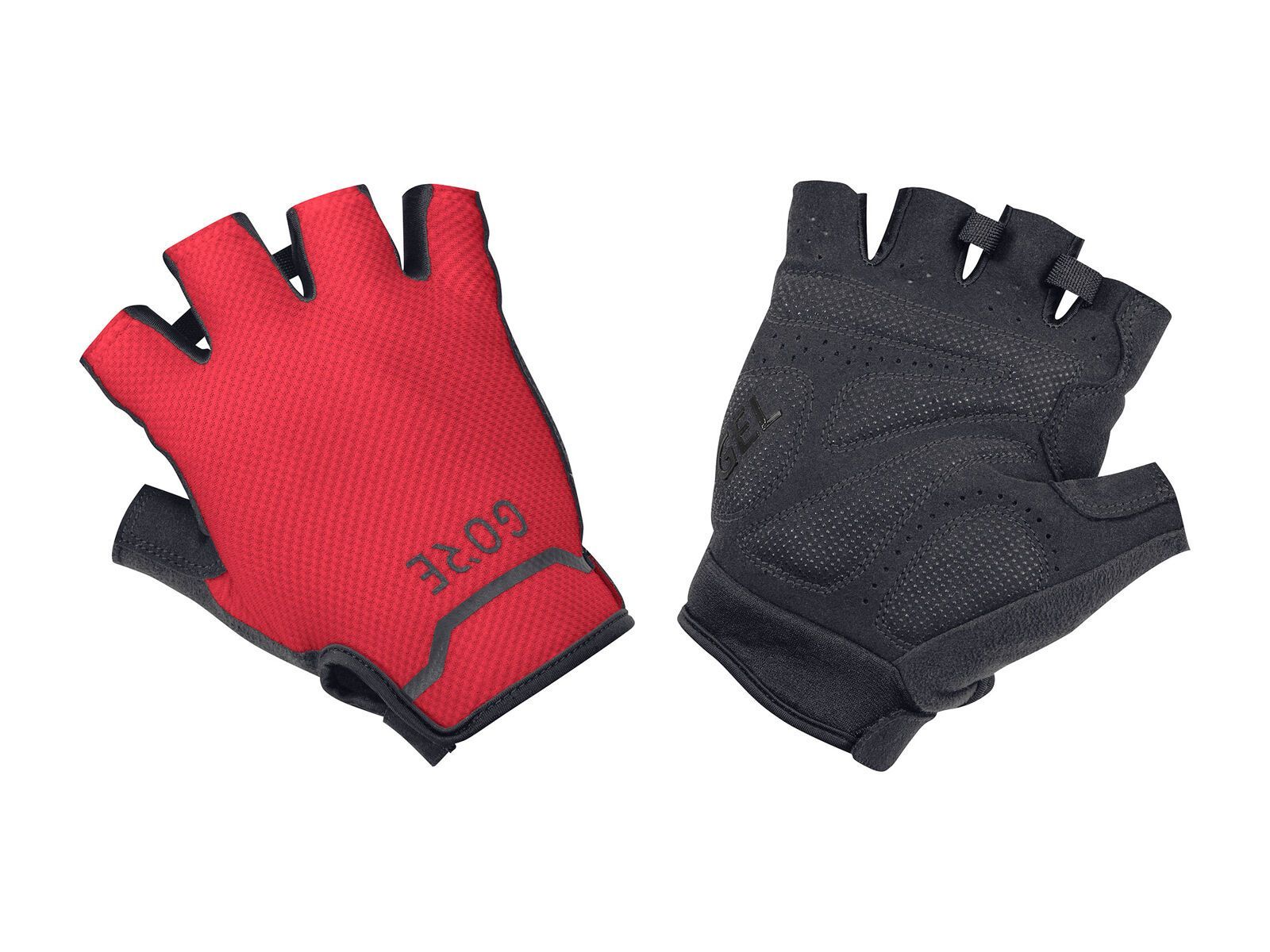 GOREWEAR C5 Kurzfingerhandschuhe, black/hibiscus pink - Bild 1