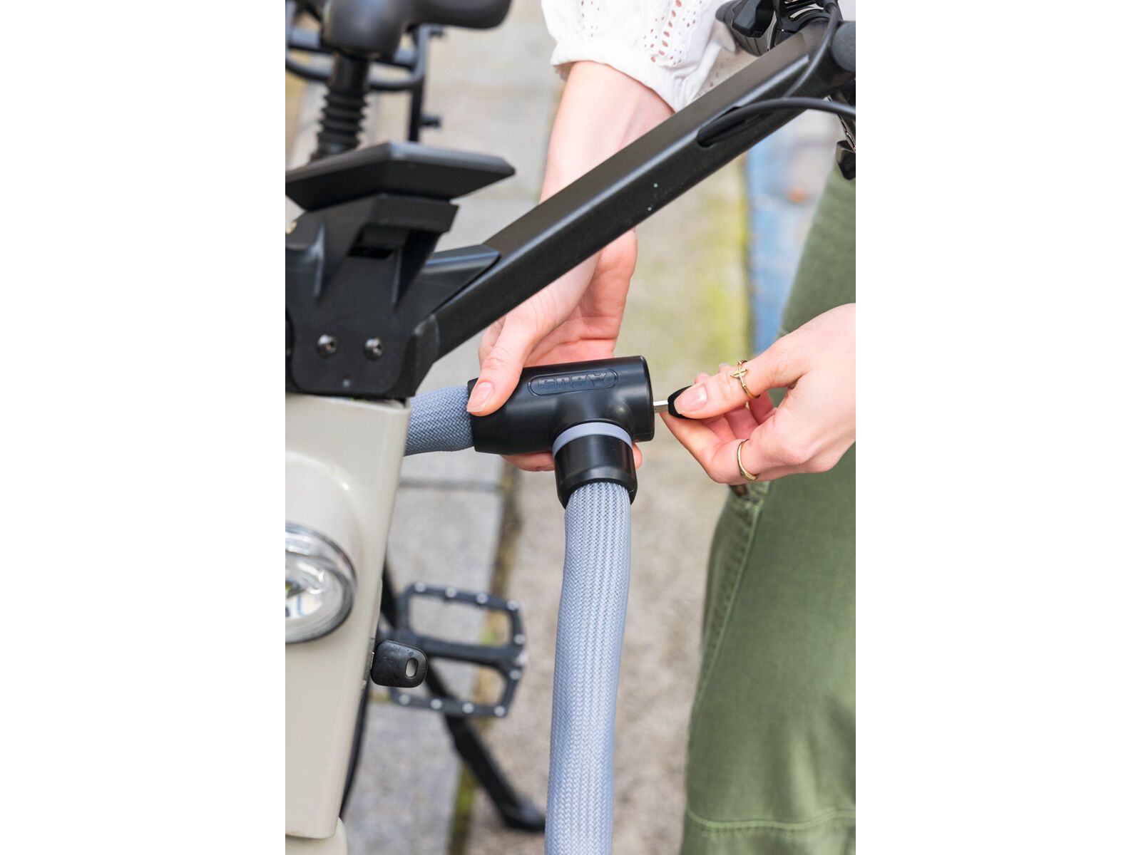 Abus Goose Lock 4204K/110, flint - Bild 2