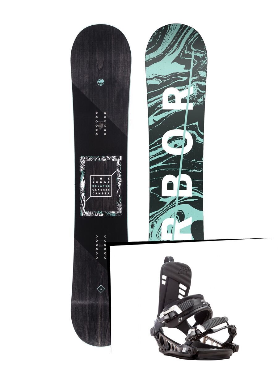 Set: Arbor Relapse 2017 + K2 Cinch CTX (1728771S) - Bild 1
