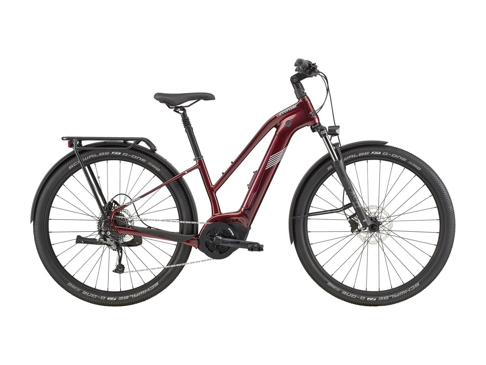 Cannondale Tesoro Neo X 3 Remixte, maroon - Bild 1