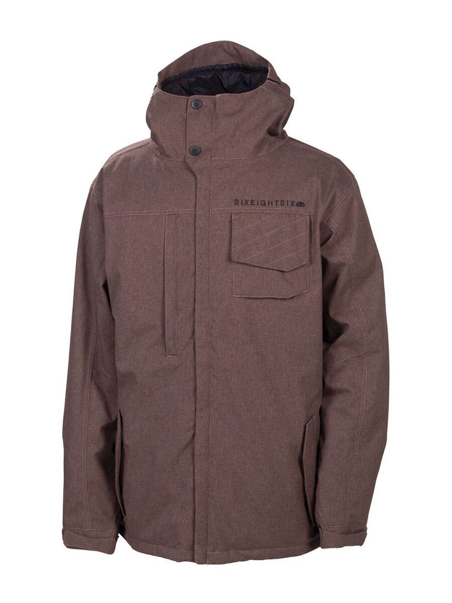 686 Mannual Legacy Insulated Jacket, Chocolate Texture - Bild 1