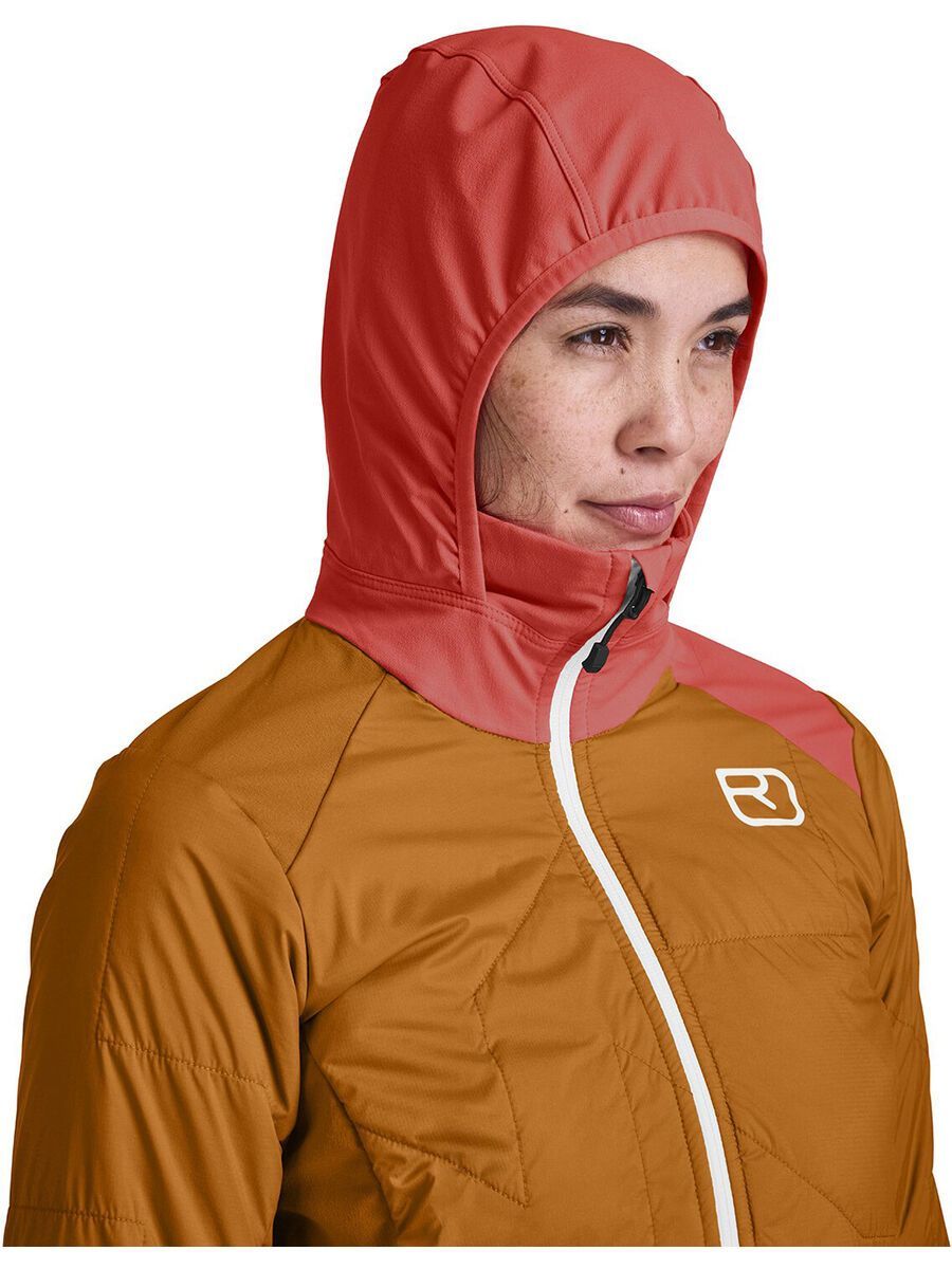 Ortovox Swisswool Col Becchei Hybrid Jacket W, glacier grey - Bild 4