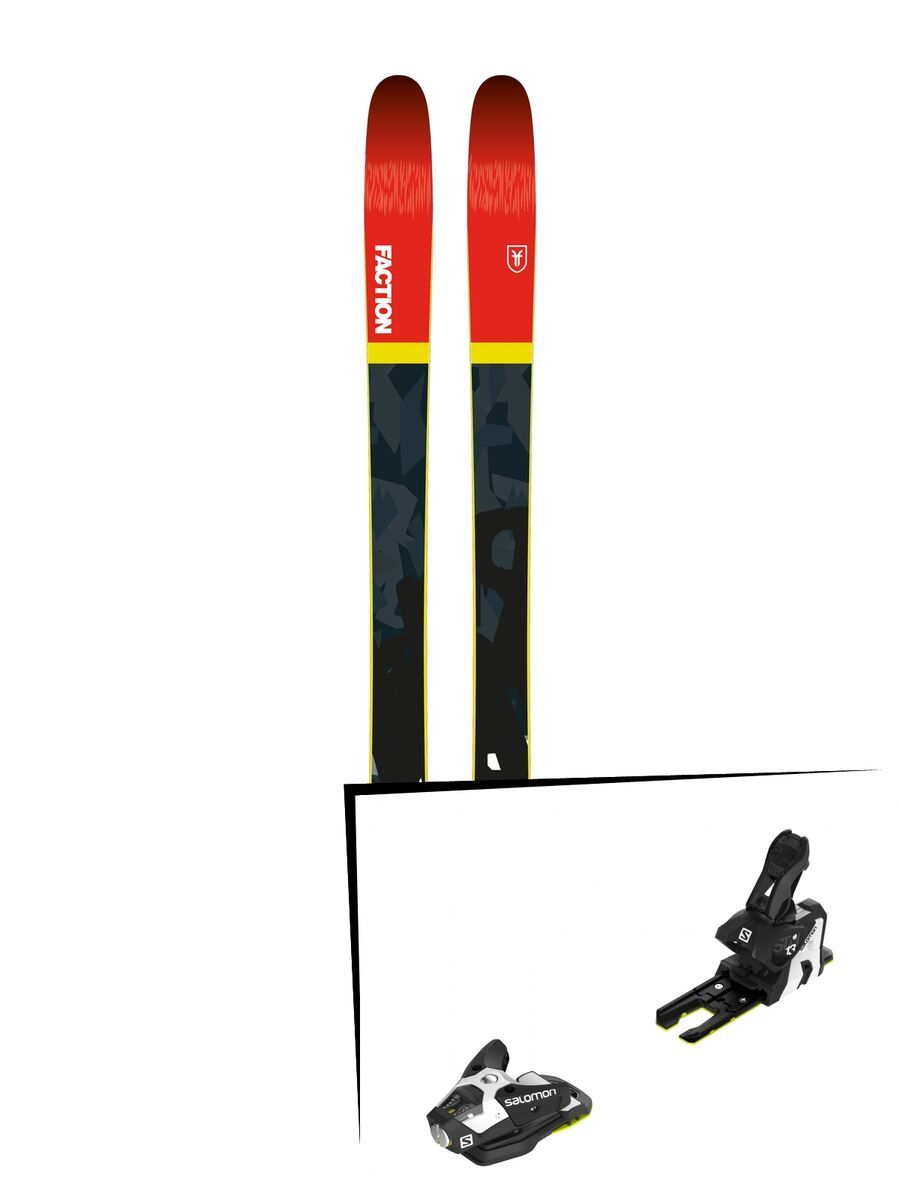 Set: Faction Prodigy 2.0 2018 + Salomon N STH2 WTR 13 black/white - Bild 1