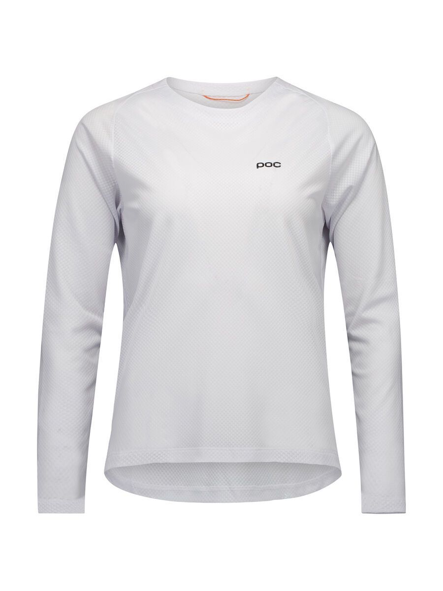 POC W's Motion Air Long Sleeve MTB Jersey, hydrogen white - Bild 1