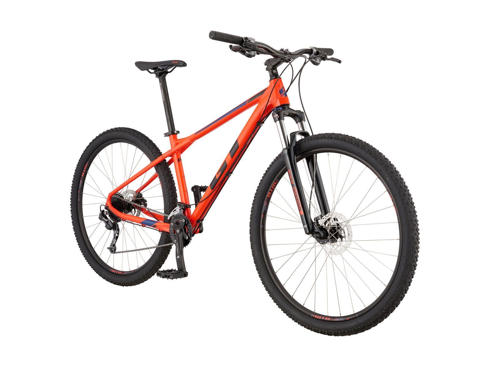 GT Avalanche Comp 29, gloss red w/ black and deep navy - Bild 3