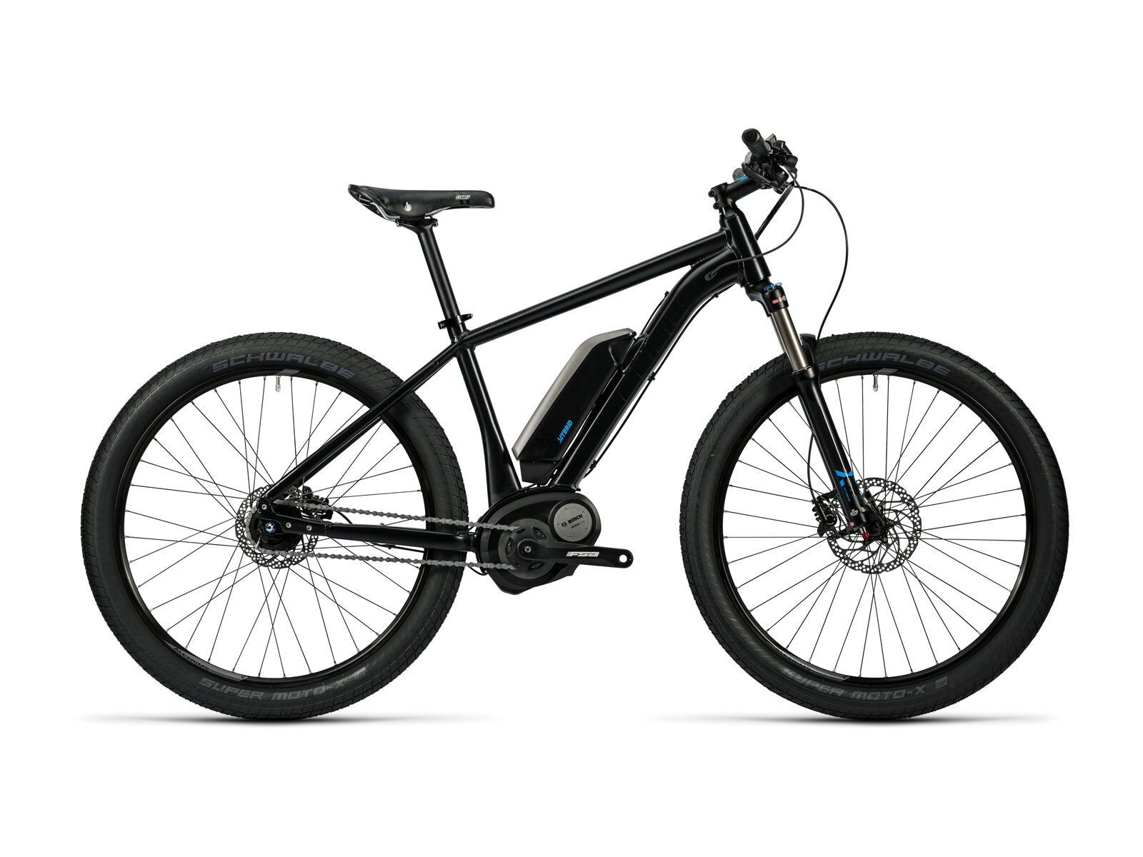 Cube SUV Hybrid Pro 500 27.5, black´n´flashblue - Bild 1