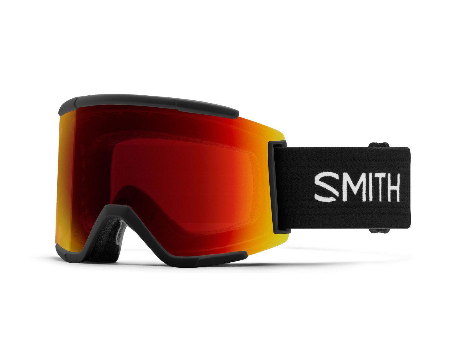 Smith Squad XL inkl. Wechselscheibe, black/Lens: sun red mirror chromapop/storm rose flash - Bild 1