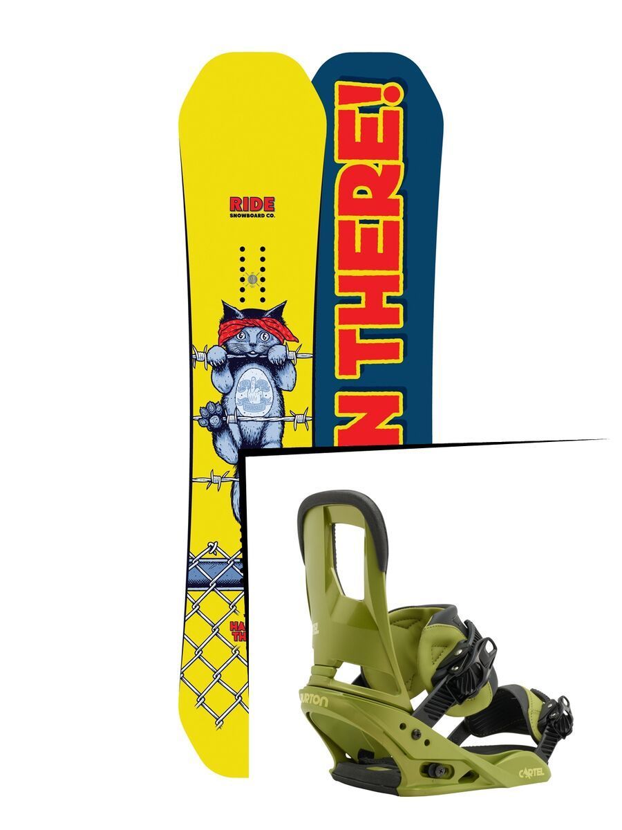Set: Ride Kink 2016 + Burton Cartel (1464136S) - Bild 1