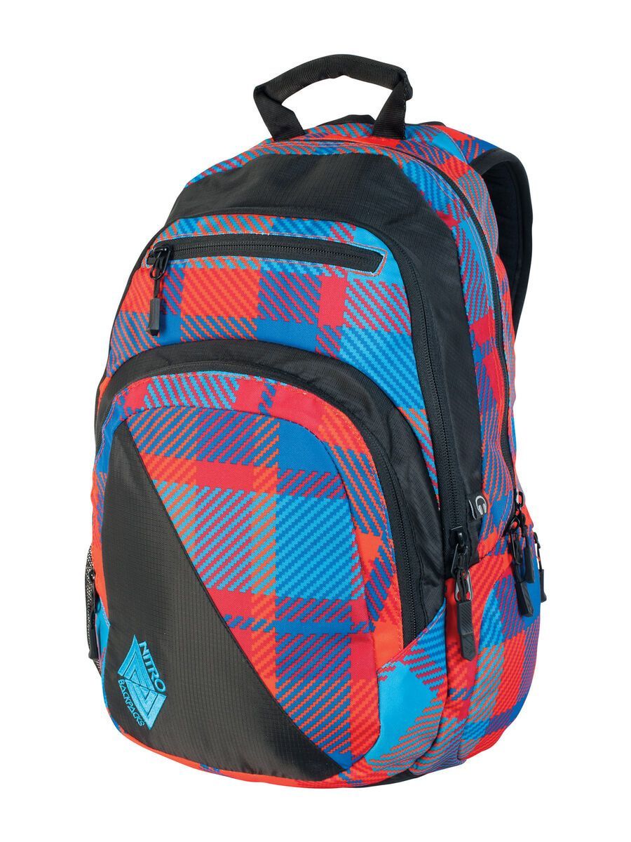 Nitro Stash, plaid red blue - Bild 1