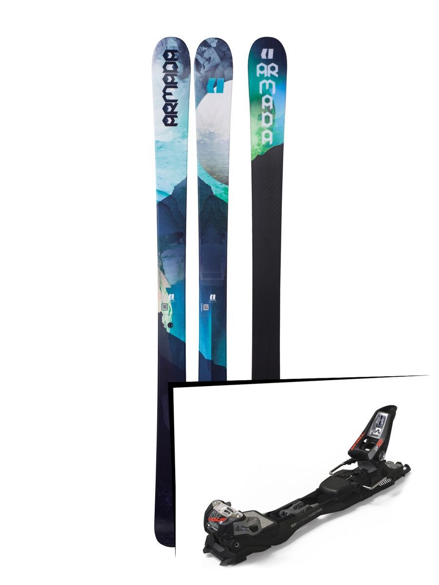 Set: Armada Victa 93 2018 + Marker F12 Tour EPF black/anthracite - Bild 1