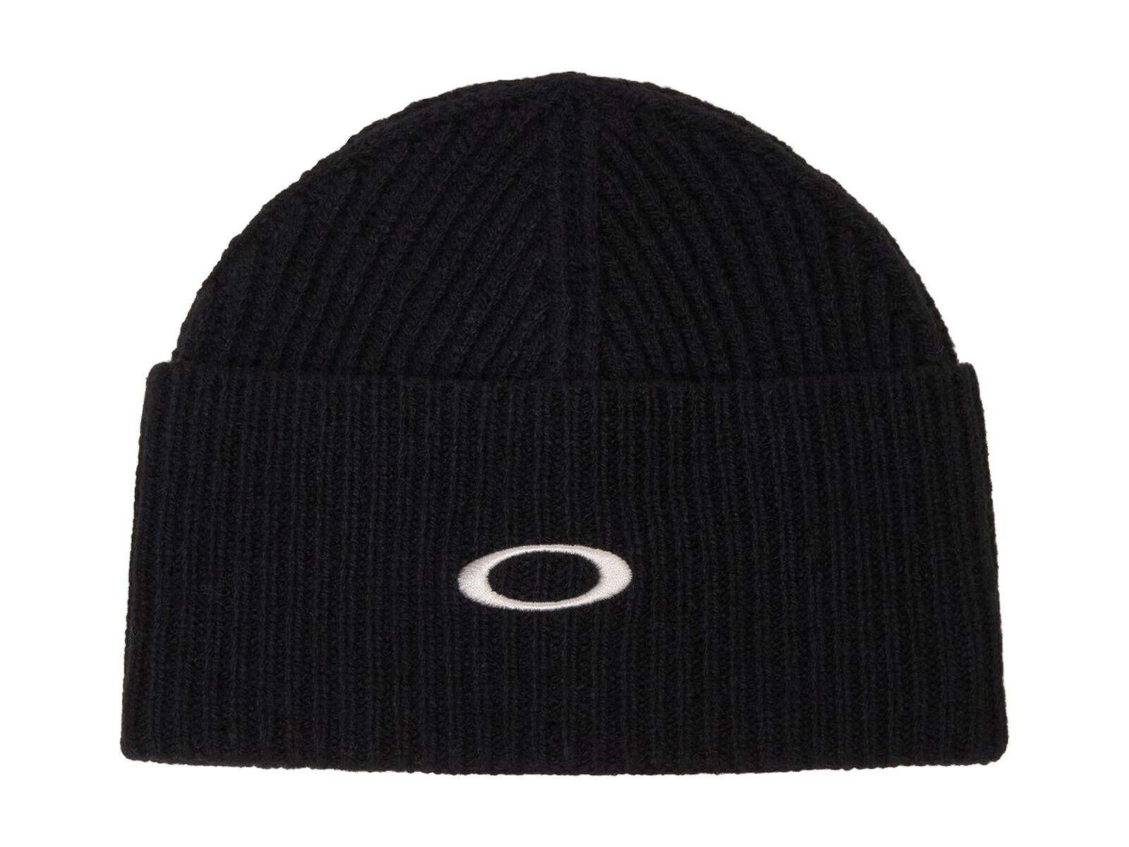 Oakley Ellipse Ribbed Beanie, blackout - Bild 1