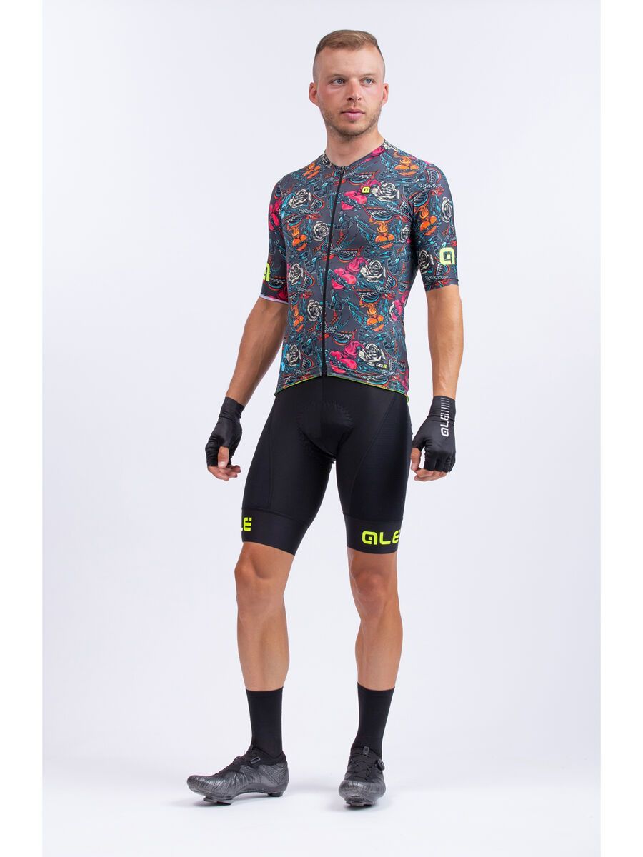 Ale PR-R Tattoo Short Sleeve Jersey, grey - Bild 4