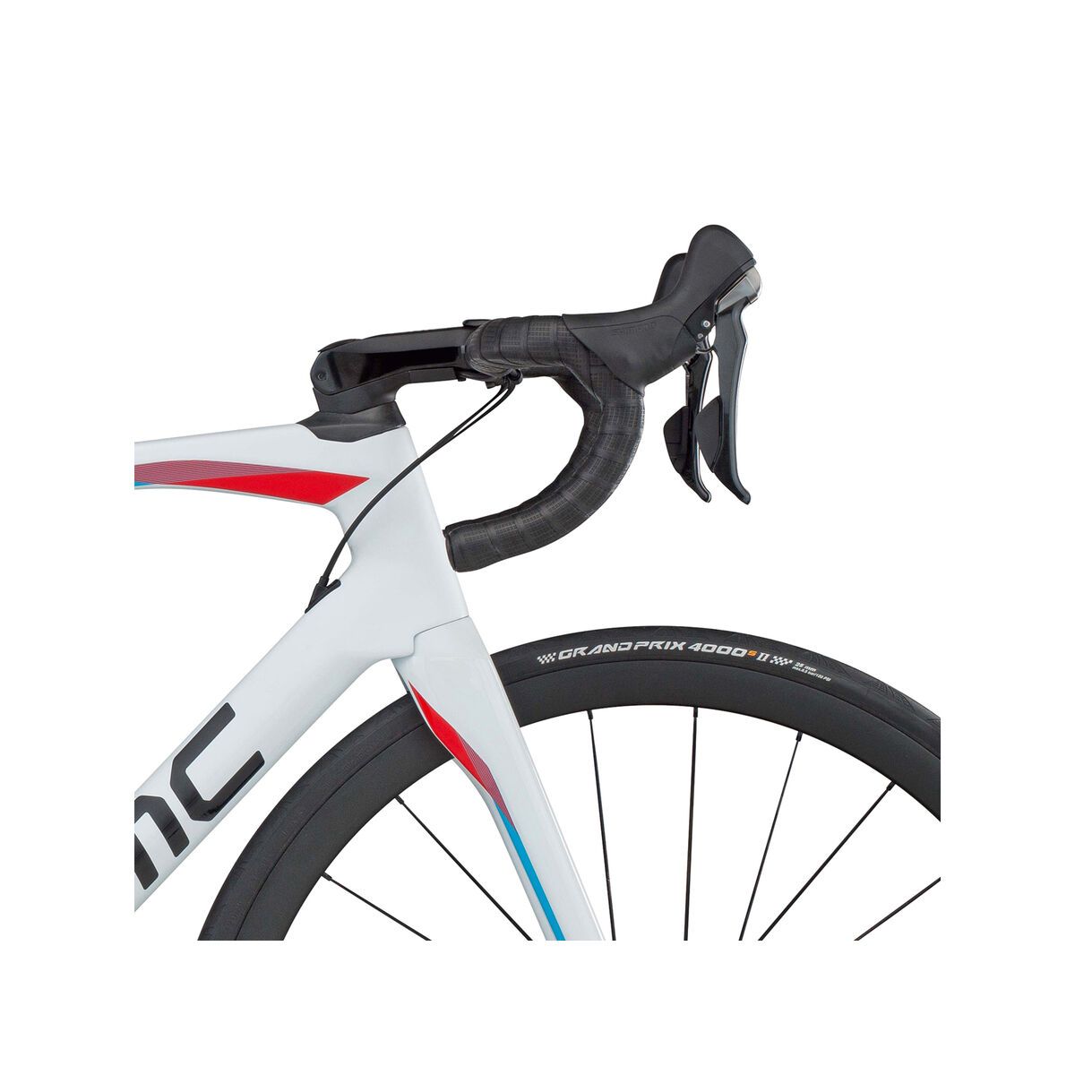 BMC Roadmachine 01 Ultegra, white blue - Bild 5