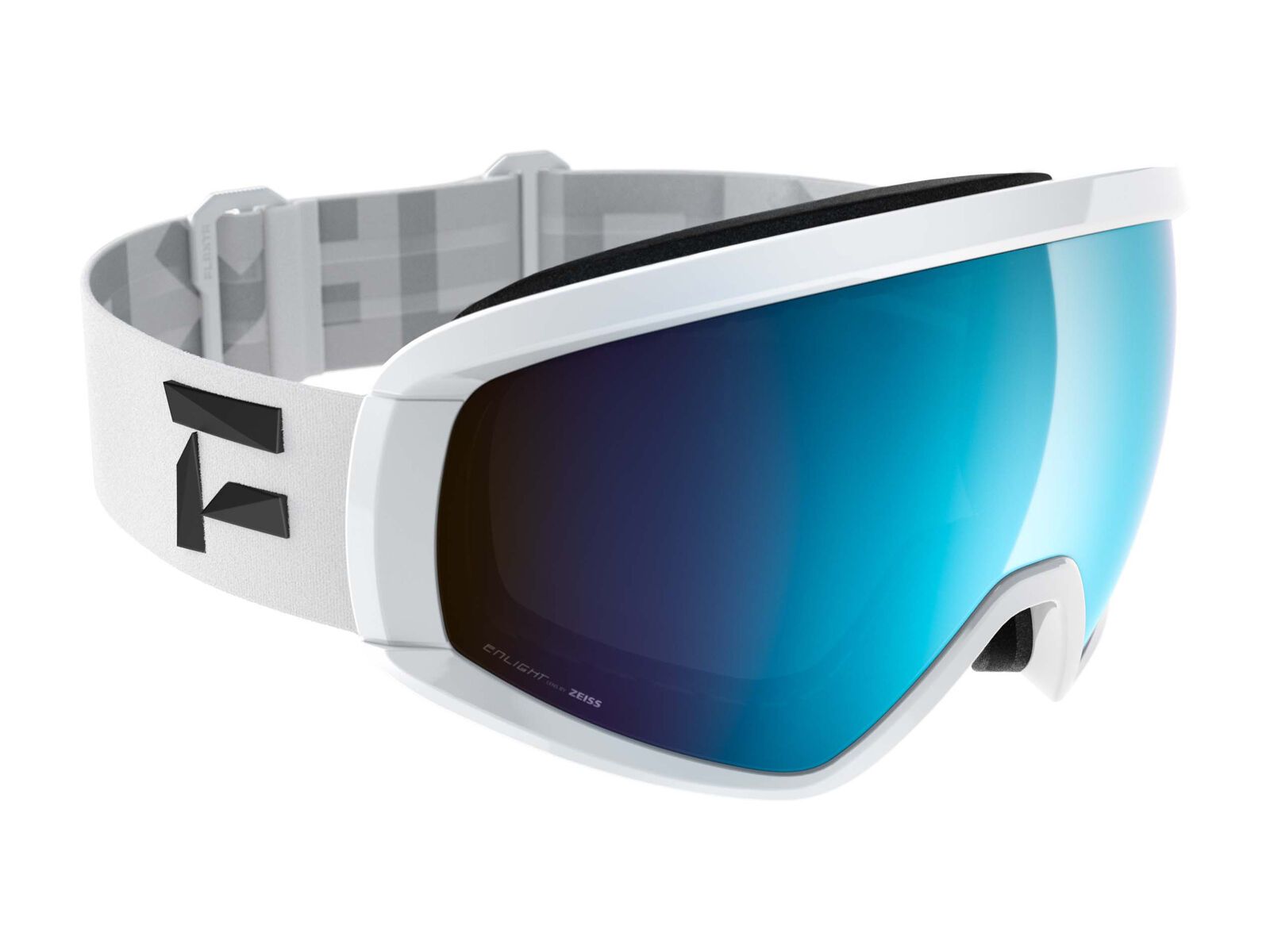 Flaxta Continuous, white/Lens: enlight blue mirror - Bild 1