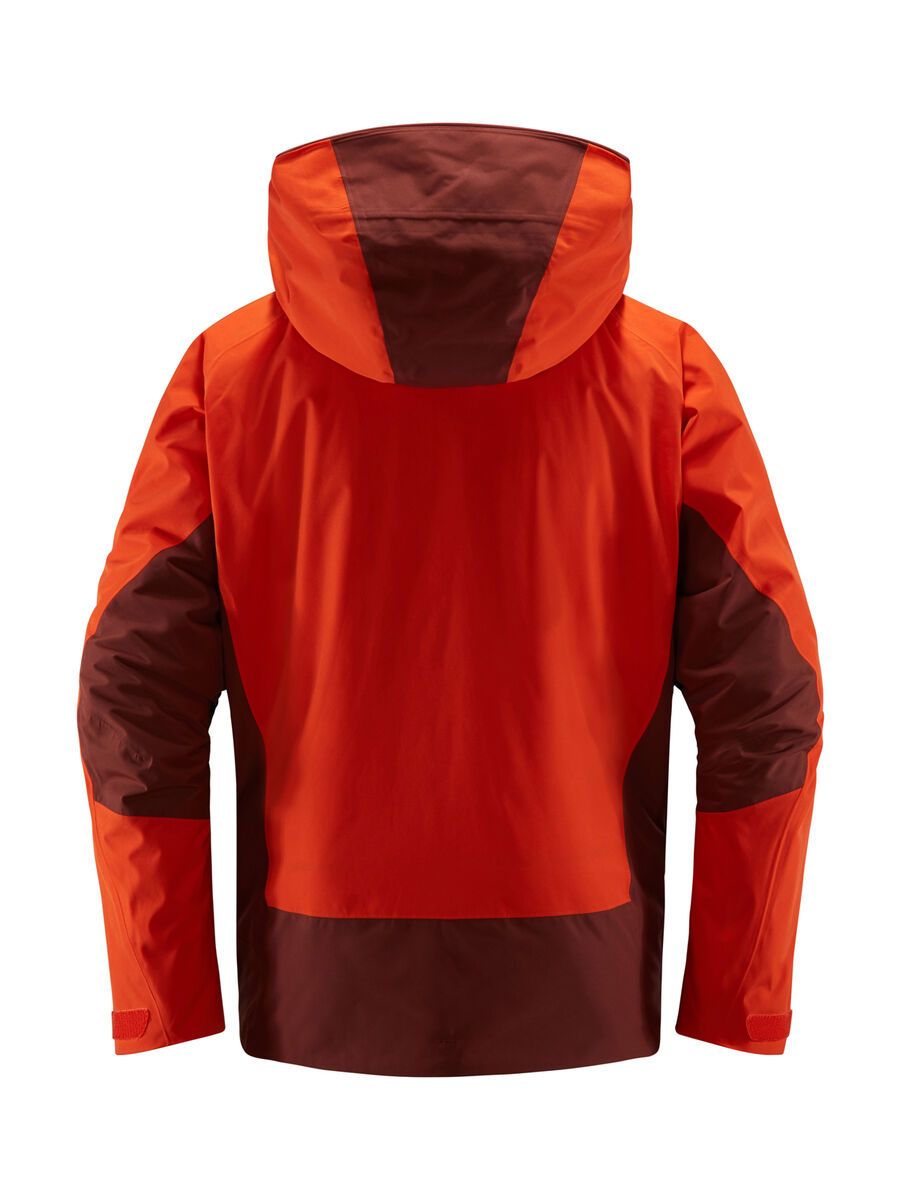 Haglöfs Niva Insulated Jacket Men, habanero/maroon red  | Bild 2