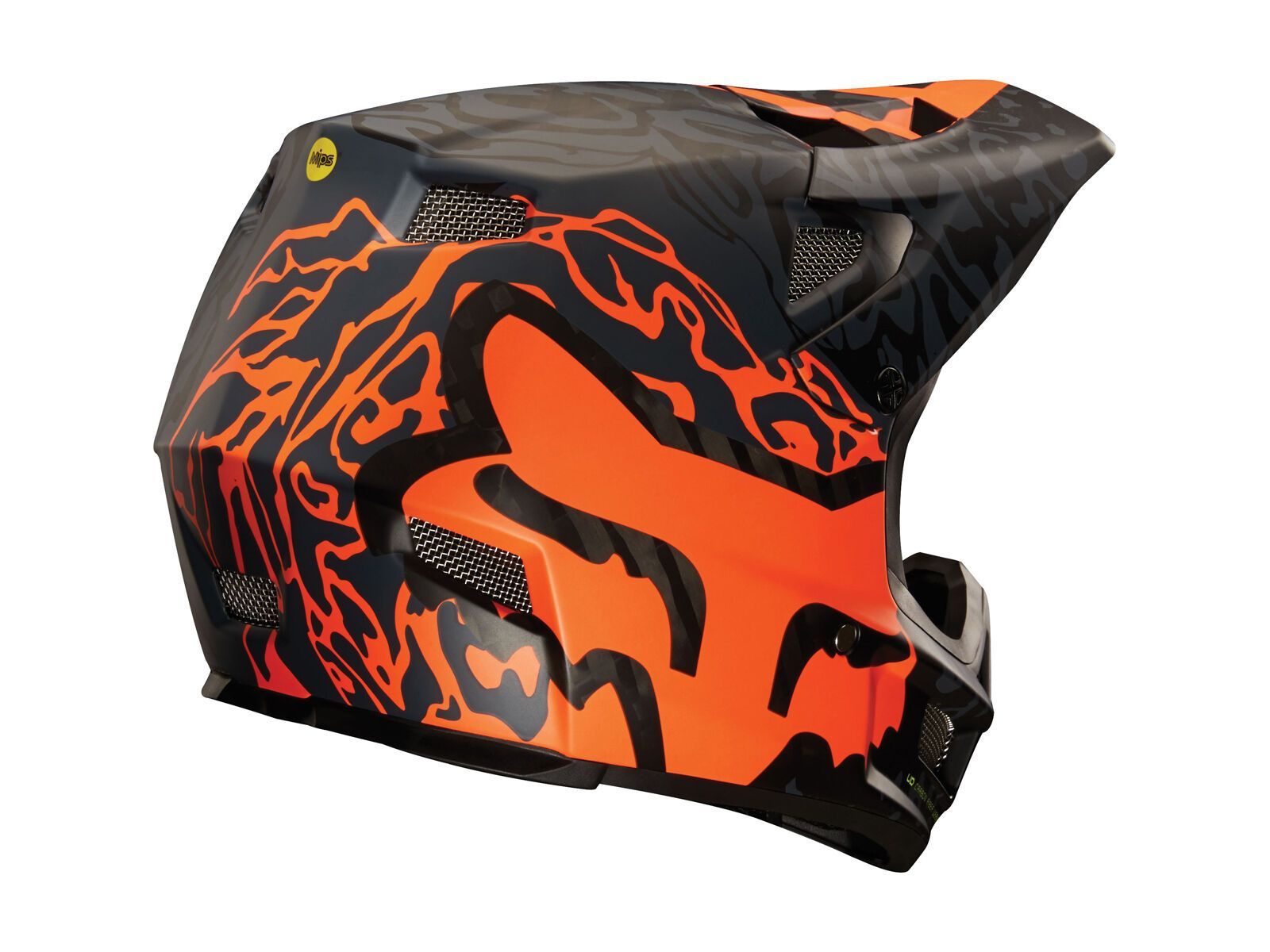 Fox Rampage Pro Carbon Cauz Helmet, orange | Bild 2