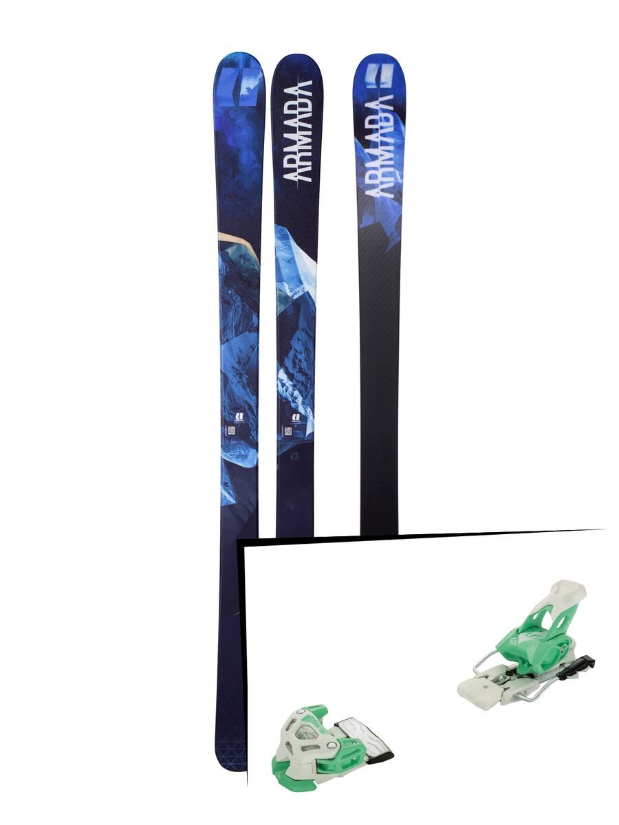 Set: Armada Invictus 95 2018 + Tyrolia Attack 12 solid white mint - Bild 1