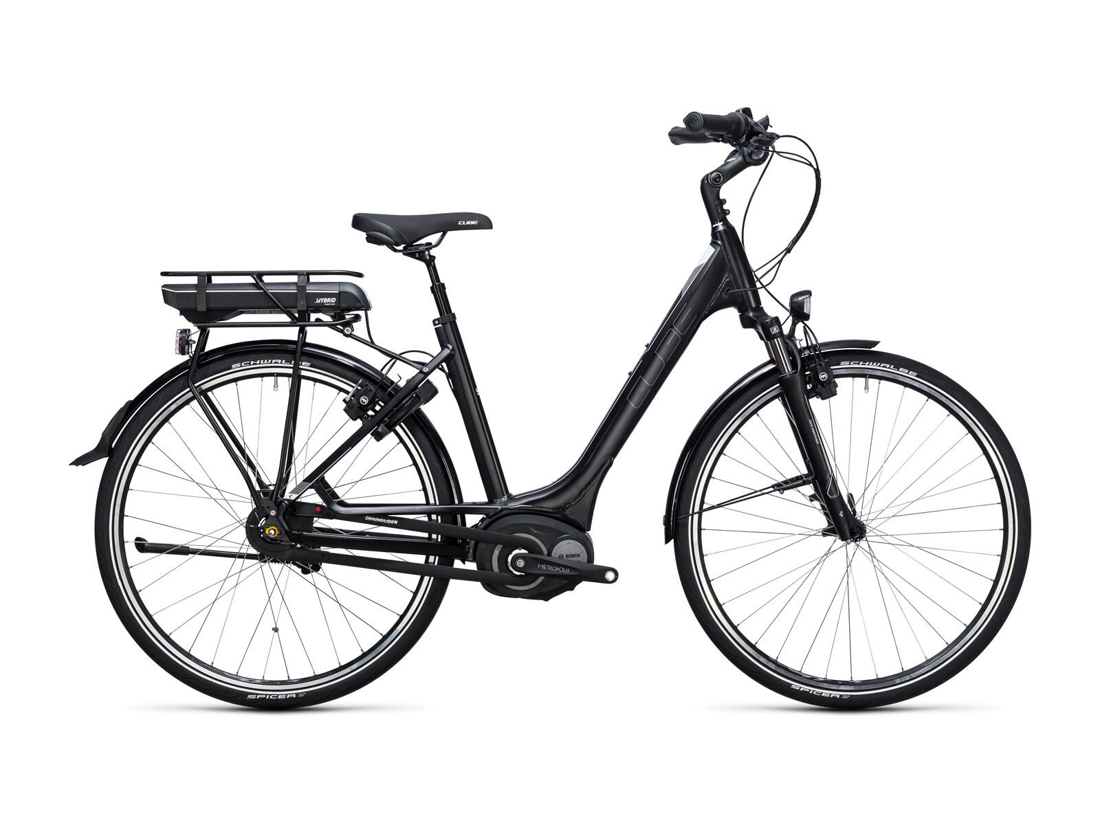 Cube Travel Hybrid RT 400 Easy Entry, black´n´white - Bild 1