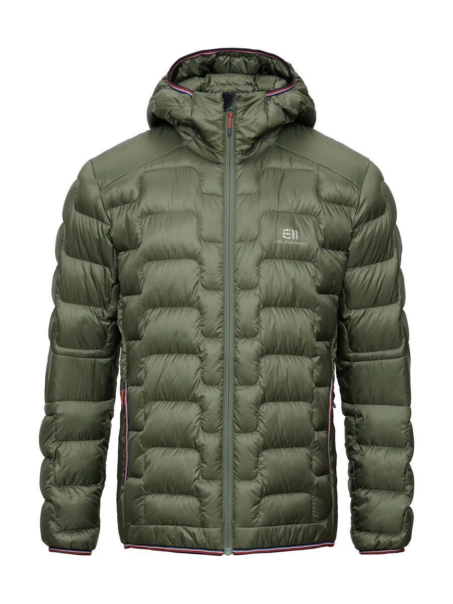 Elevenate Men's Motion Down Hood, bronze green - Bild 1
