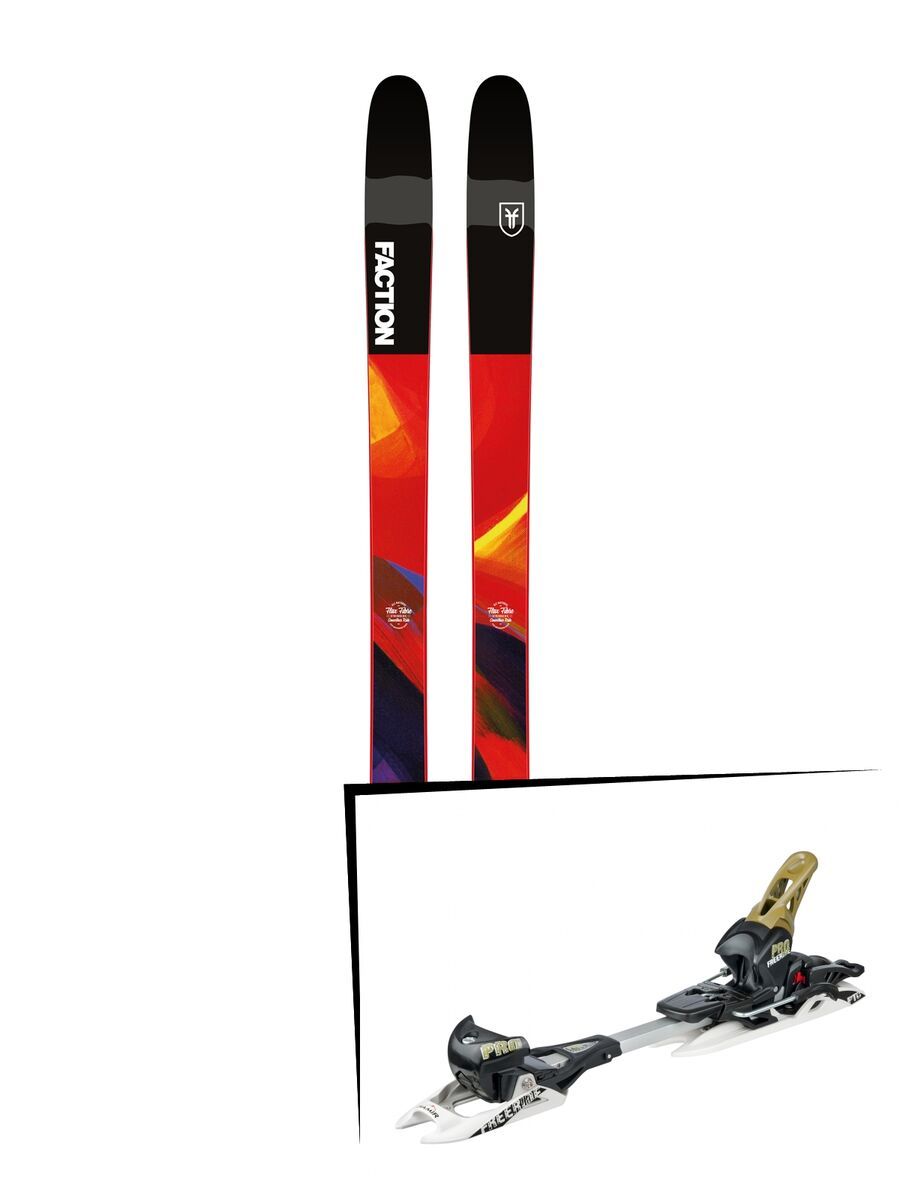 Set: Faction Prodigy 2.0 2019 + Fritschi Diamir Freeride Pro schwarz/oliv - Bild 1