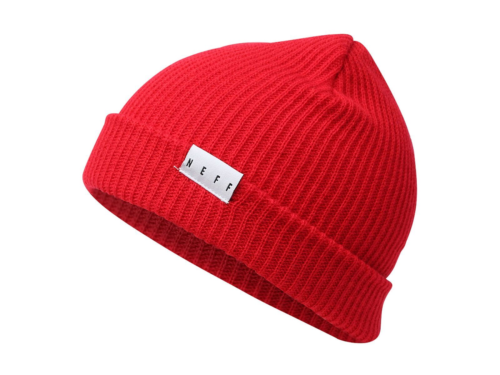 Neff Fold Beanie, red - Bild 1