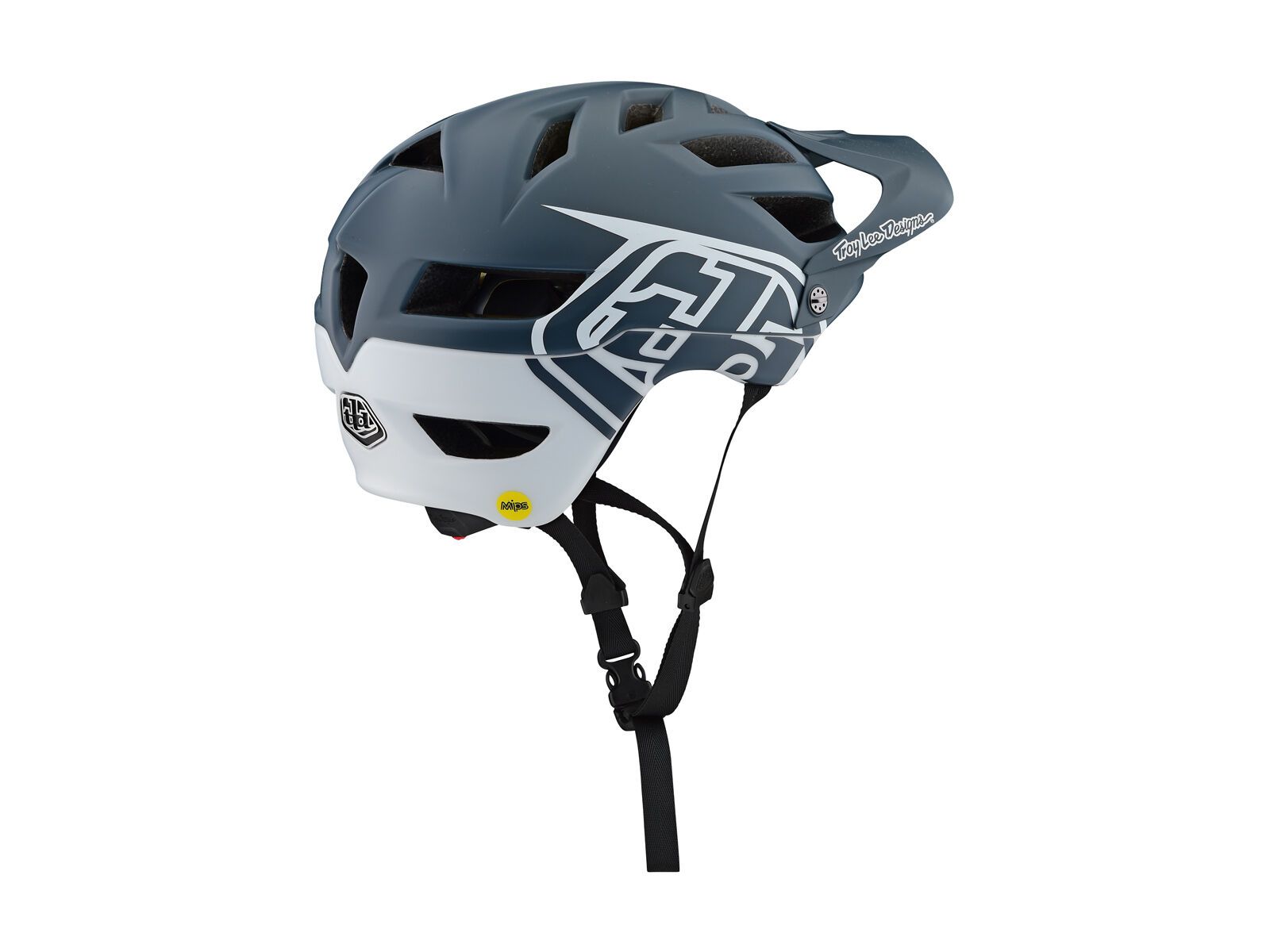 TroyLee Designs A1 Classic Helmet MIPS, gray/white - Bild 2