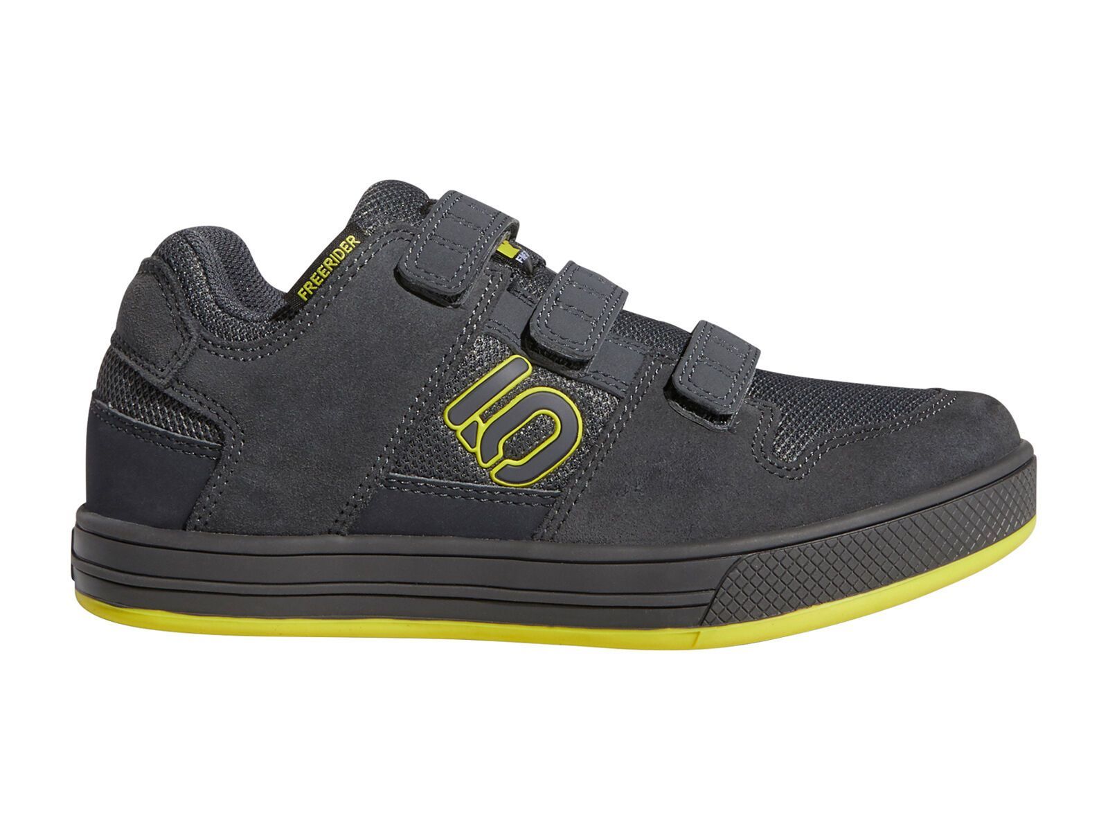 Five Ten Freerider Kids VCS, grey six/shock yellow/core black - Bild 2