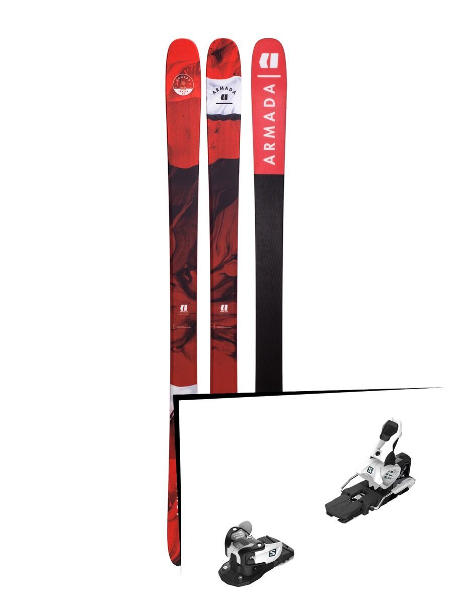 Set: Armada Tracer 88 2019 + Salomon Warden MNC 13 white/black - Bild 1