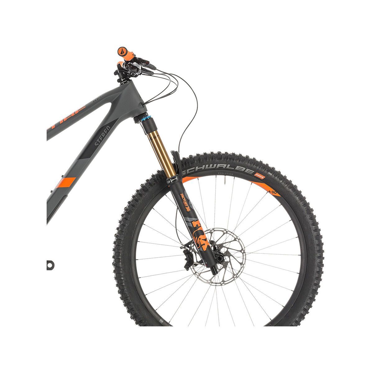 Cube Stereo 140 HPC TM 27.5, grey´n´orange - Bild 6